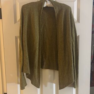Eileen Fisher Mohair Cashmere Web Cardigan